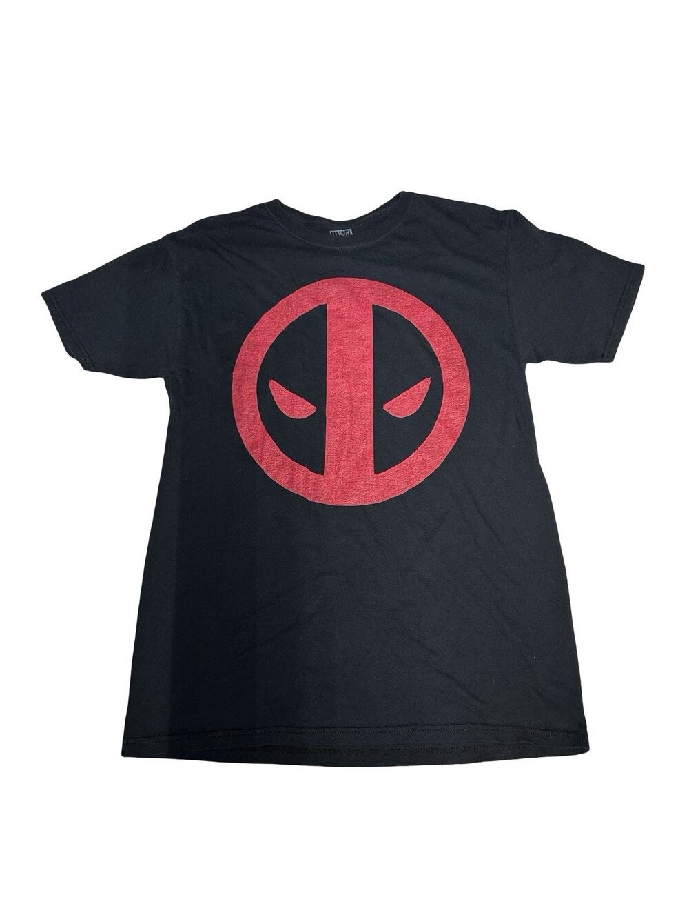 Marvel Deadpool Logo Graphic Short Sleeve T Shirt Black Men’s Medium Comics Tee